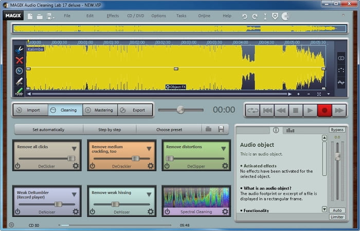 MAGIX AUDIO CLEANIC SCARICA